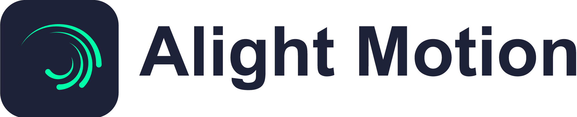 Alight Motion Text Logo