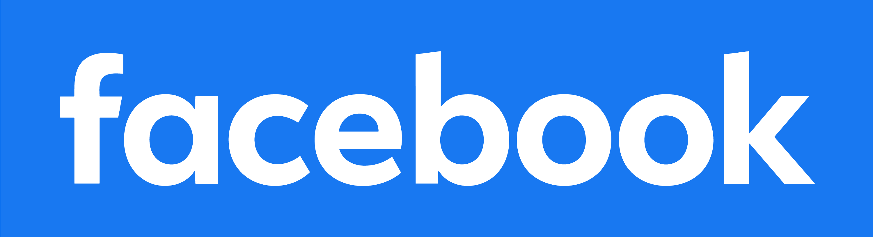 Facebook Name Logo Blue Background