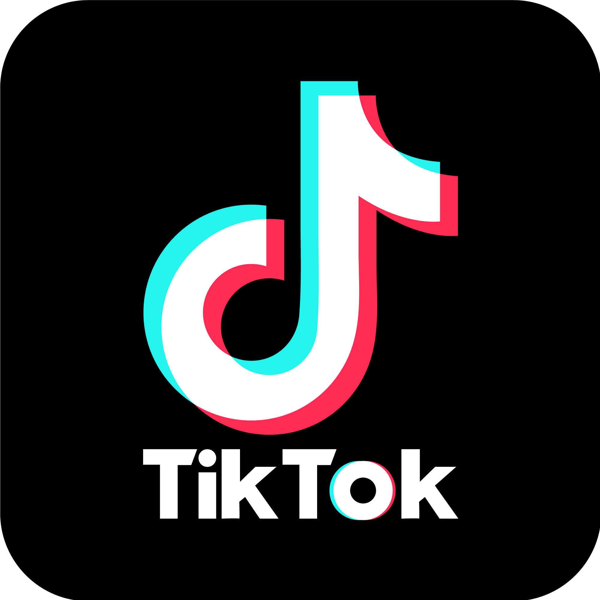 Tiktok Logo Square PNG